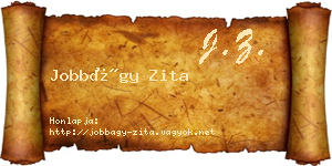 Jobbágy Zita névjegykártya