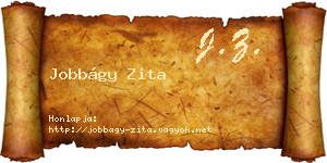 Jobbágy Zita névjegykártya